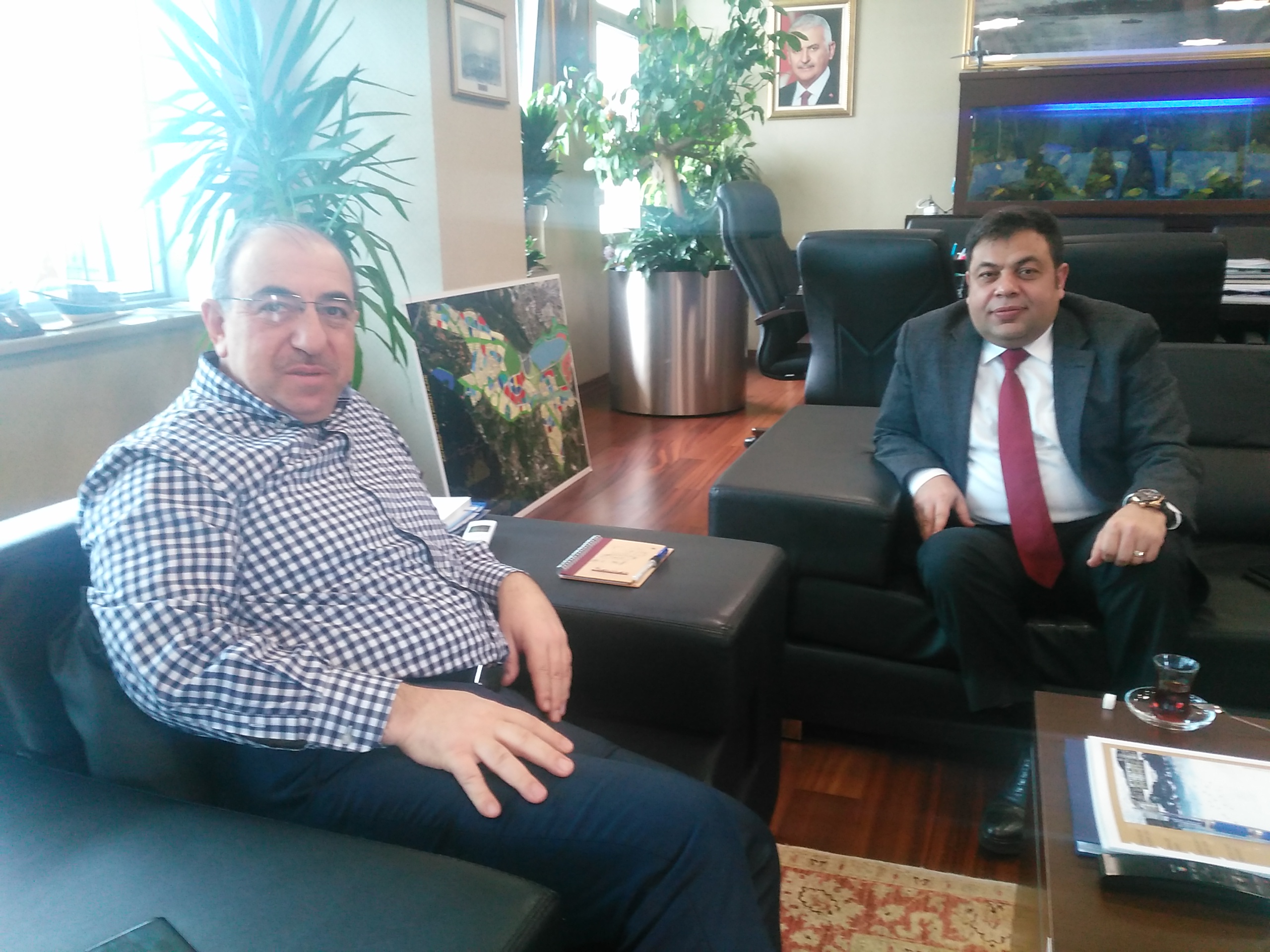 Murat Bingöl, Toki Başkan Yardımcısı Mehmet Özçelik'i Ziyaret Etti